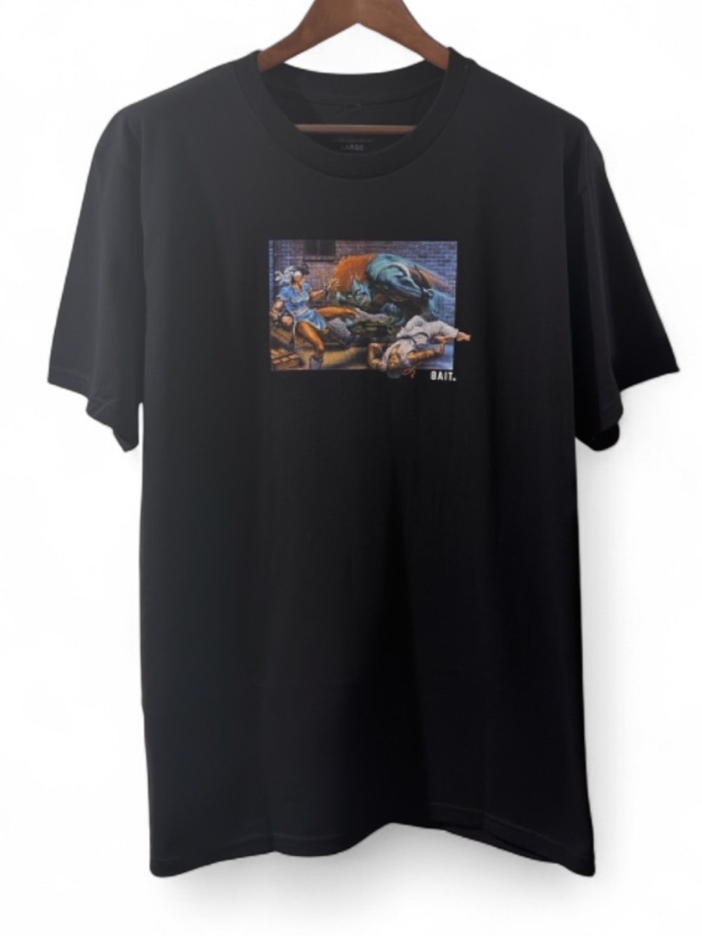 BAIT x Street Fighter Chun-Li Graphic T-shirt Size Men’s Large (NEW)